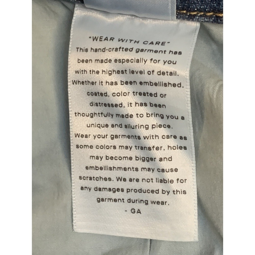 NWT Good American Good Classic Skinnyish Fit Hi Rise Women's Blue Jeans 2/26 - Picture 5 of 13